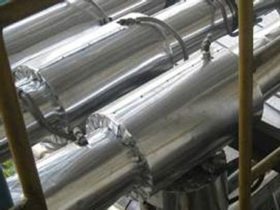 鐵皮 鋁皮 不鏽鋼管道保溫 全國施工 聚氨酯管道防（fáng）腐保溫