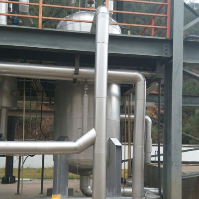 電廠管道鐵皮保溫施工 導熱係數小化學穩定高 承接全國