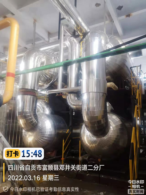 鑫誠品牌 管道鐵皮保（bǎo）溫施（shī）工 岩（yán）棉保溫規格齊全 防火防腐 隔熱恒溫